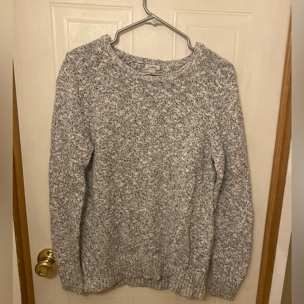 L.L. Bean Women’s Cotton Ragg Crewneck Sweater L
